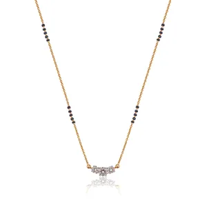 1.01 TW Diamond Mangalsutra