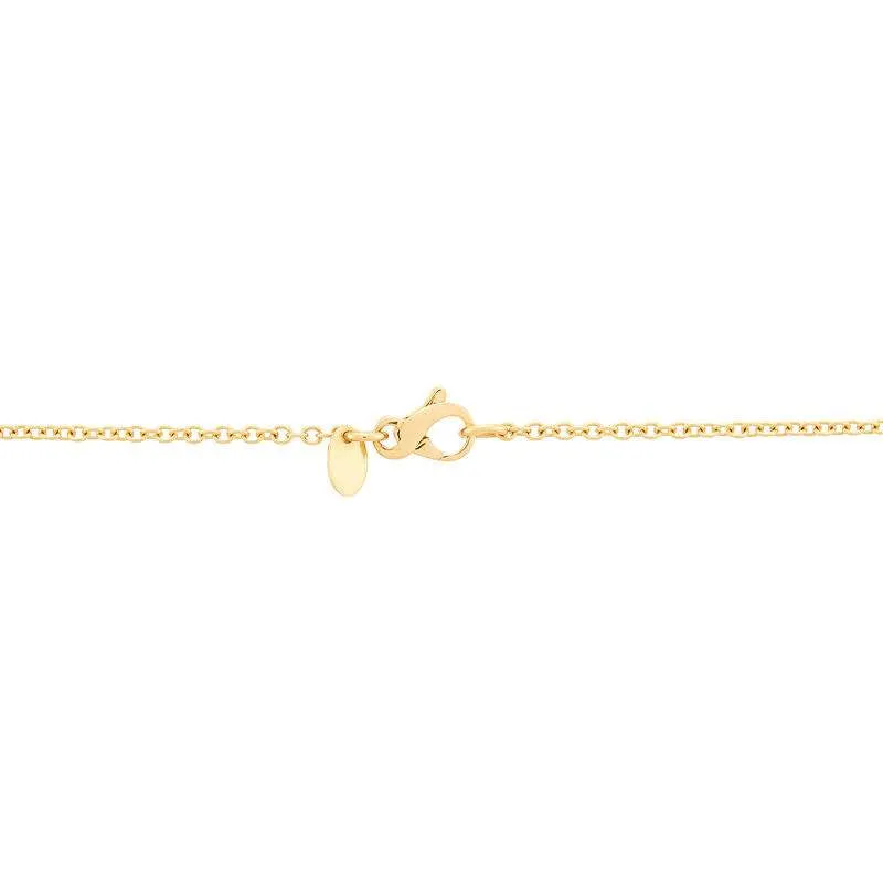 14K CUBE STATION NECKLACE
