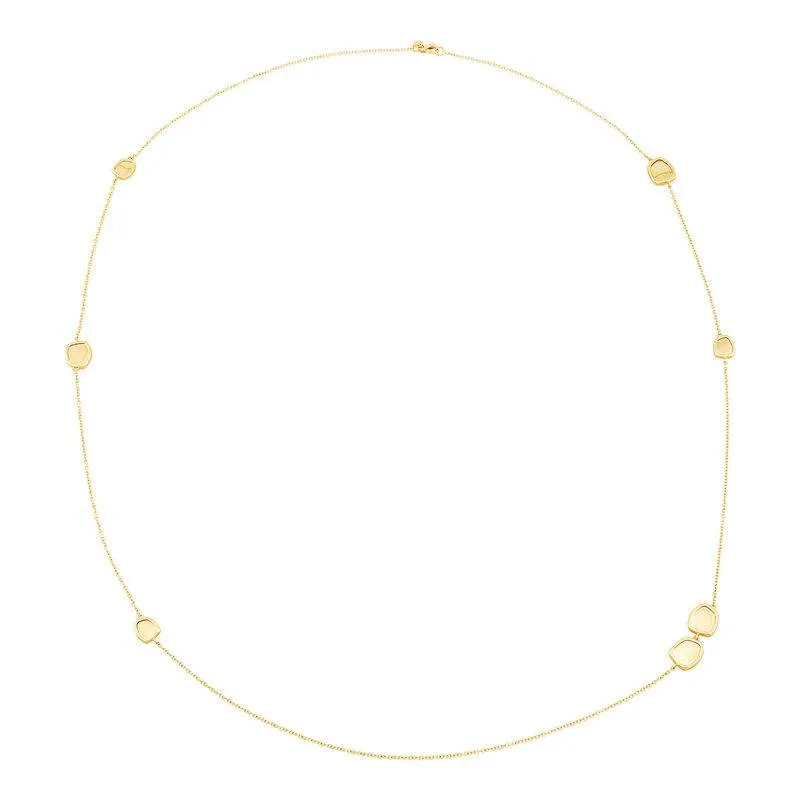 14K CUBE STATION NECKLACE