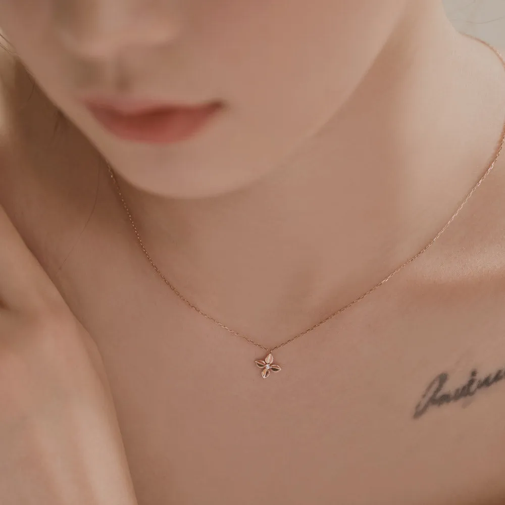 [14K Gold] Newa Necklace