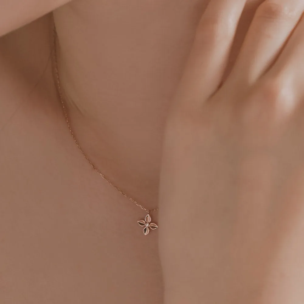 [14K Gold] Newa Necklace