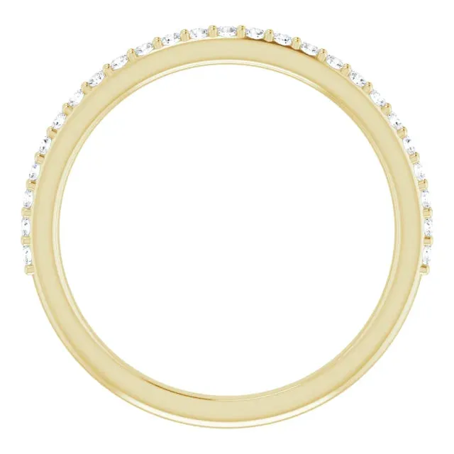 18K Gold 1/4 CTW Premium Canadian Diamond Wedding Band