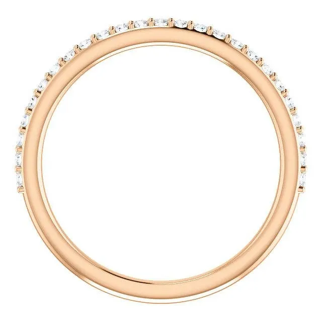 18K Gold 1/4 CTW Premium Canadian Diamond Wedding Band