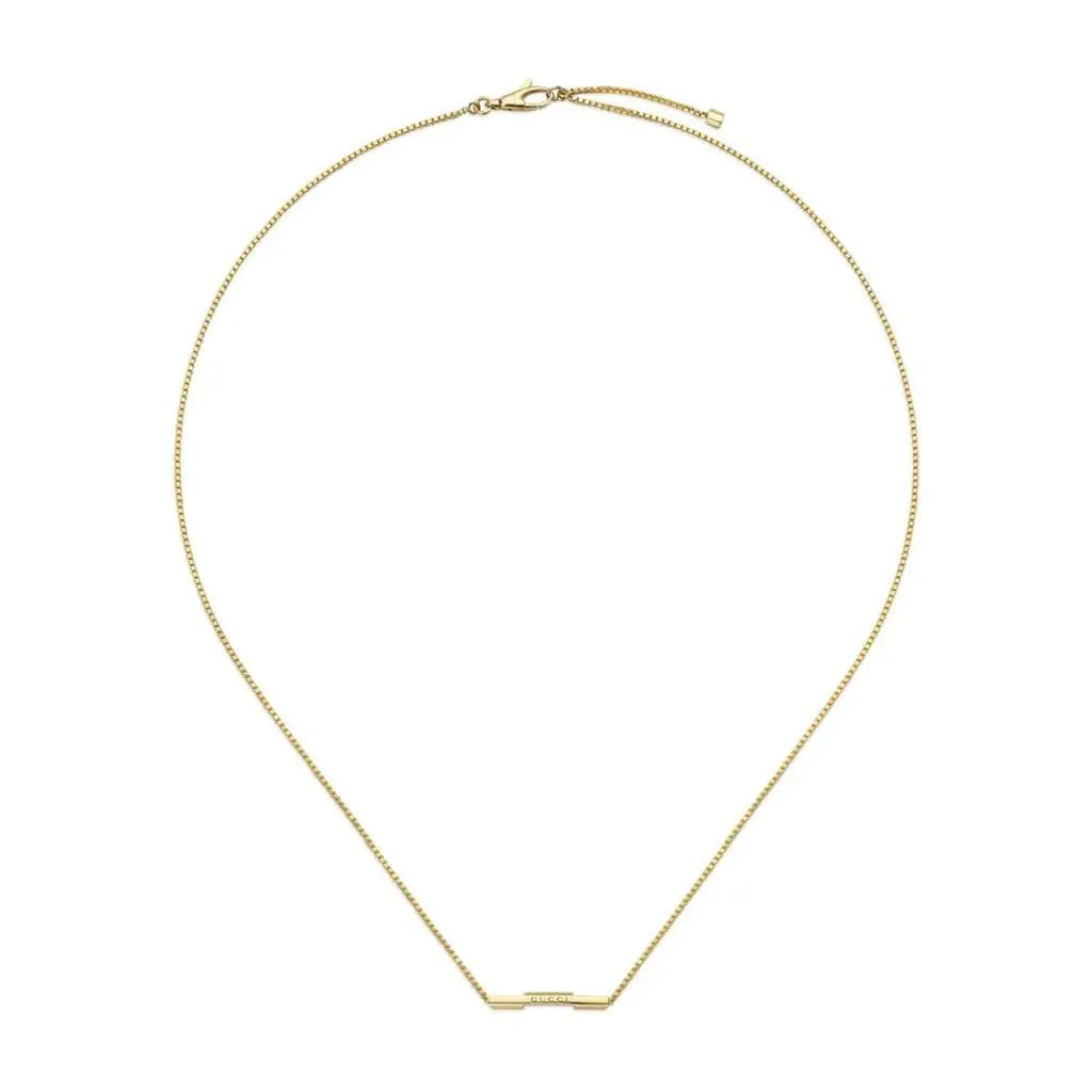 18kt Gold Gucci Link To Love Necklace