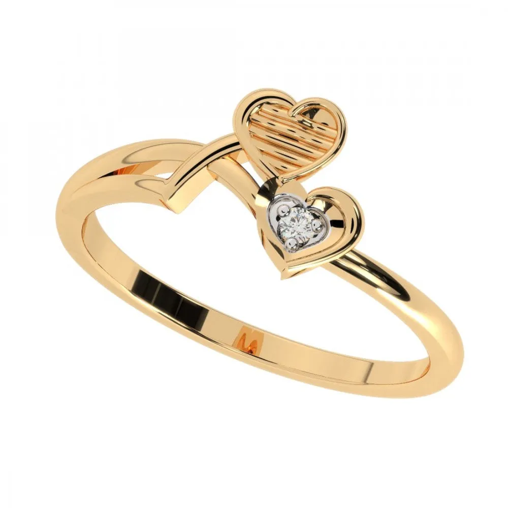 22KT (916) Yellow Gold Ring For Women