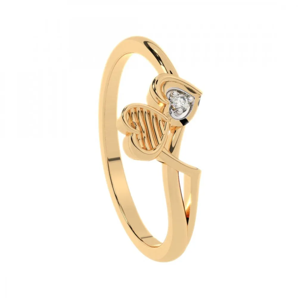 22KT (916) Yellow Gold Ring For Women