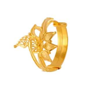 22KT Yellow Gold Ring For Women