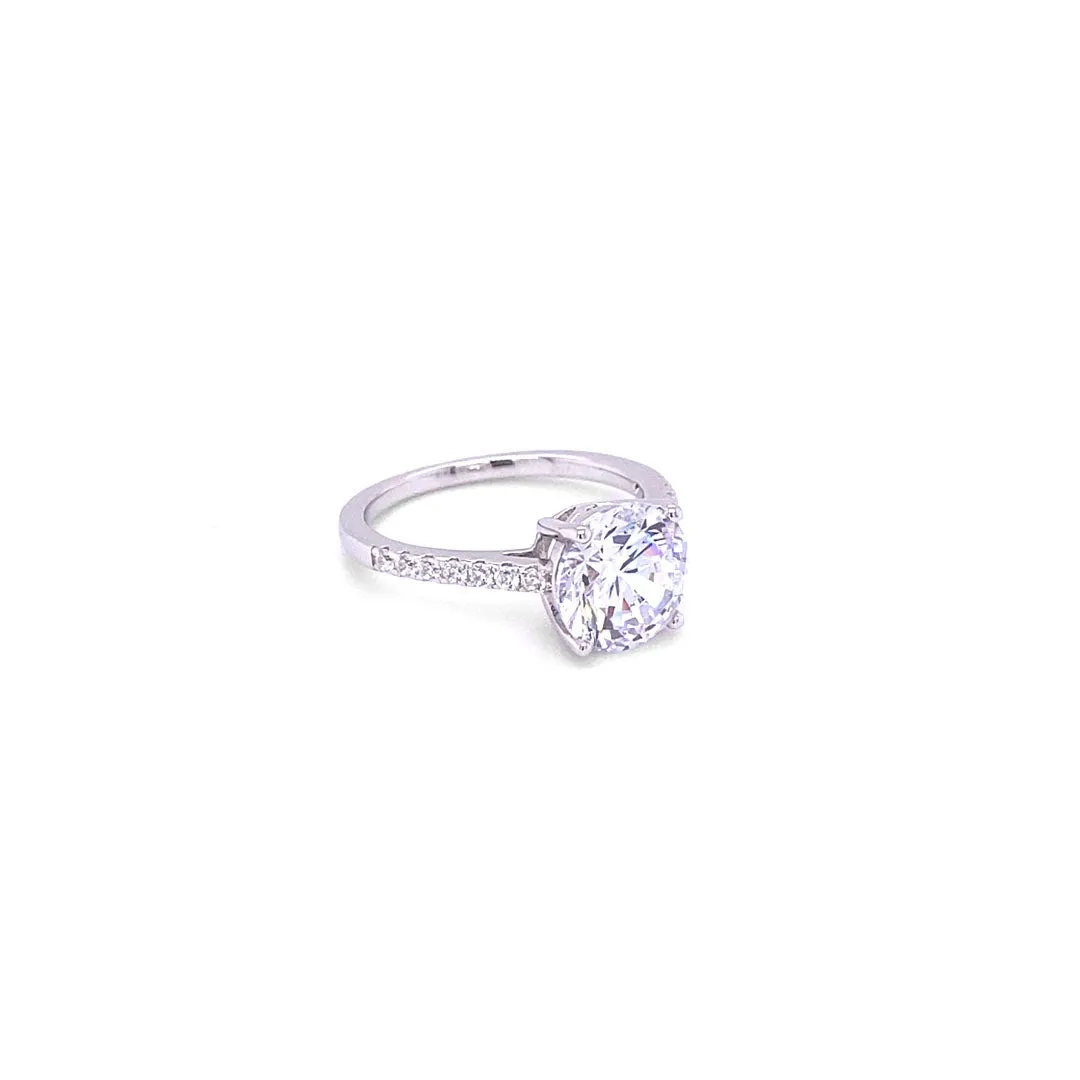 3 Carat Four Prong Engagement Ring