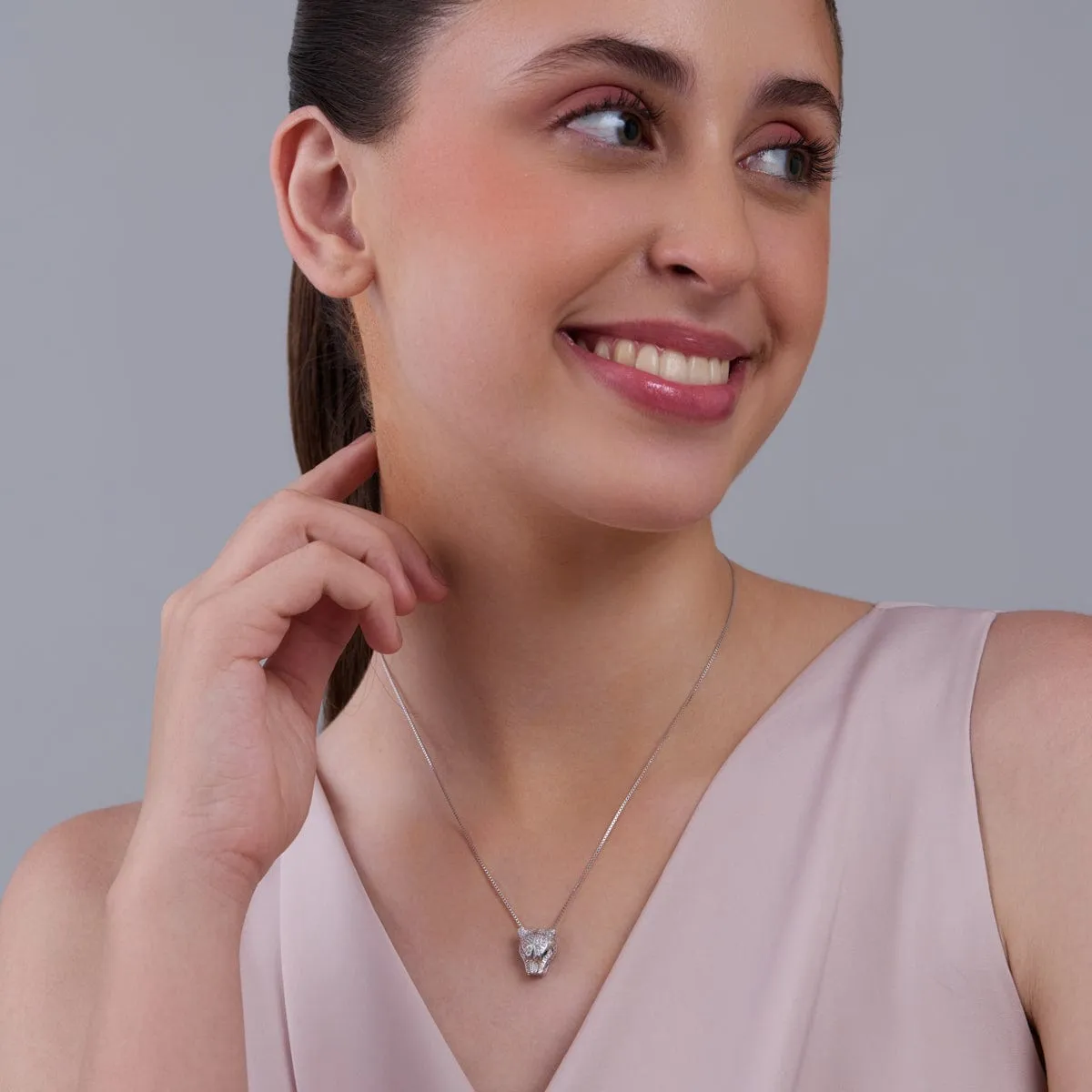 92.5 Silver Pendant with Chain 180881