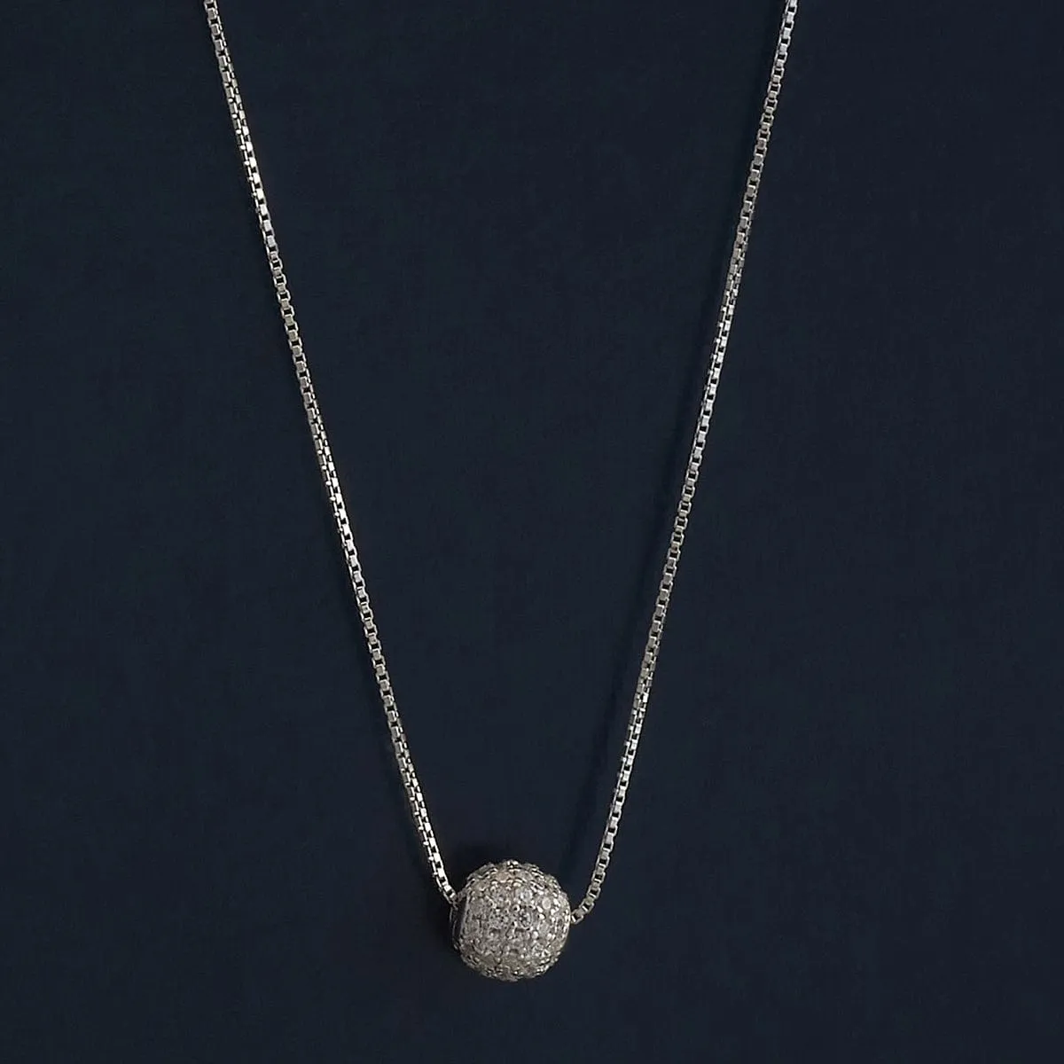 92.5 Silver Pendant with Chain 182995