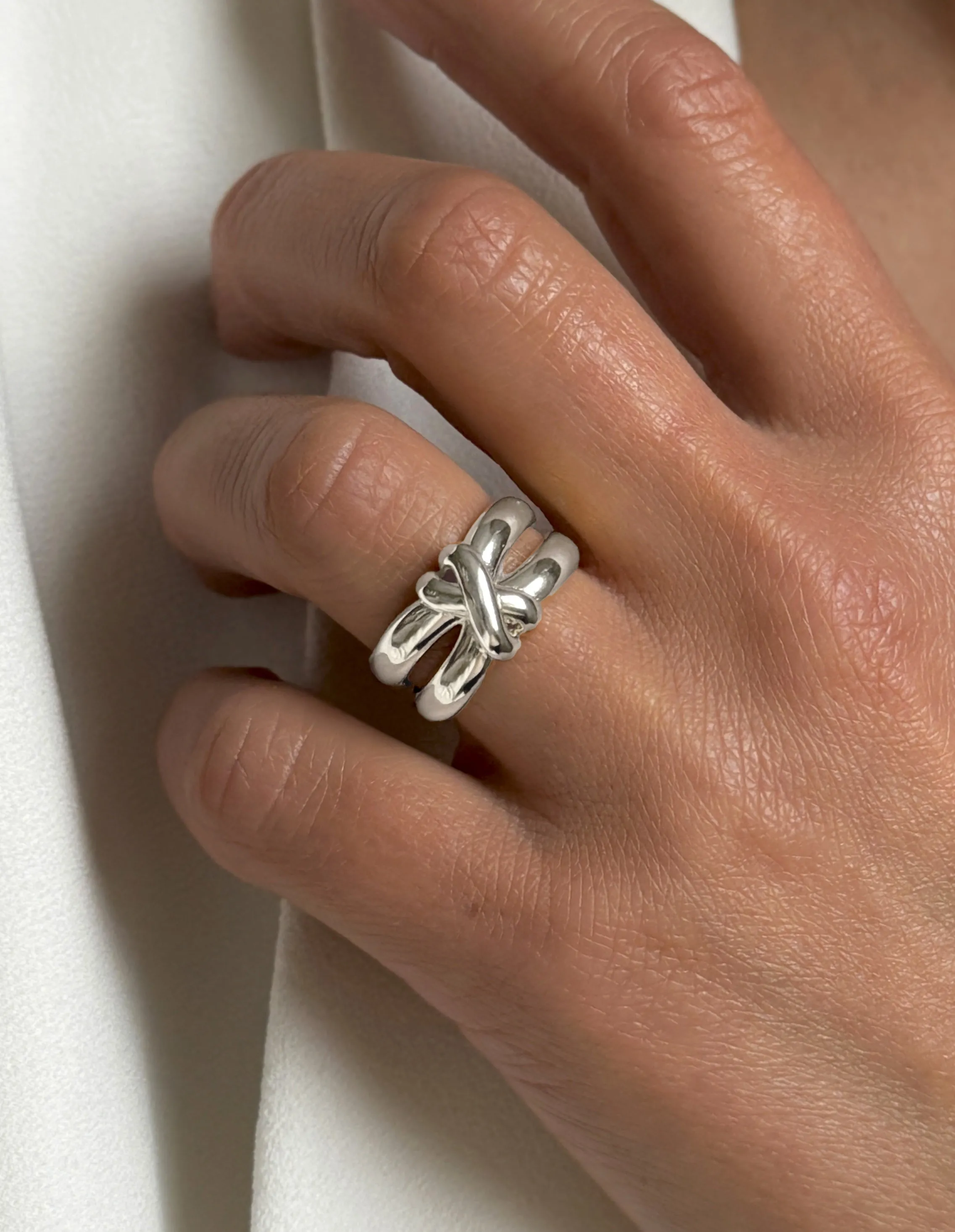 925 Silver Plated Silver Ring