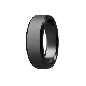 Alternative Metal Band - Bevel Edge Band made of Crushed Black Diamond