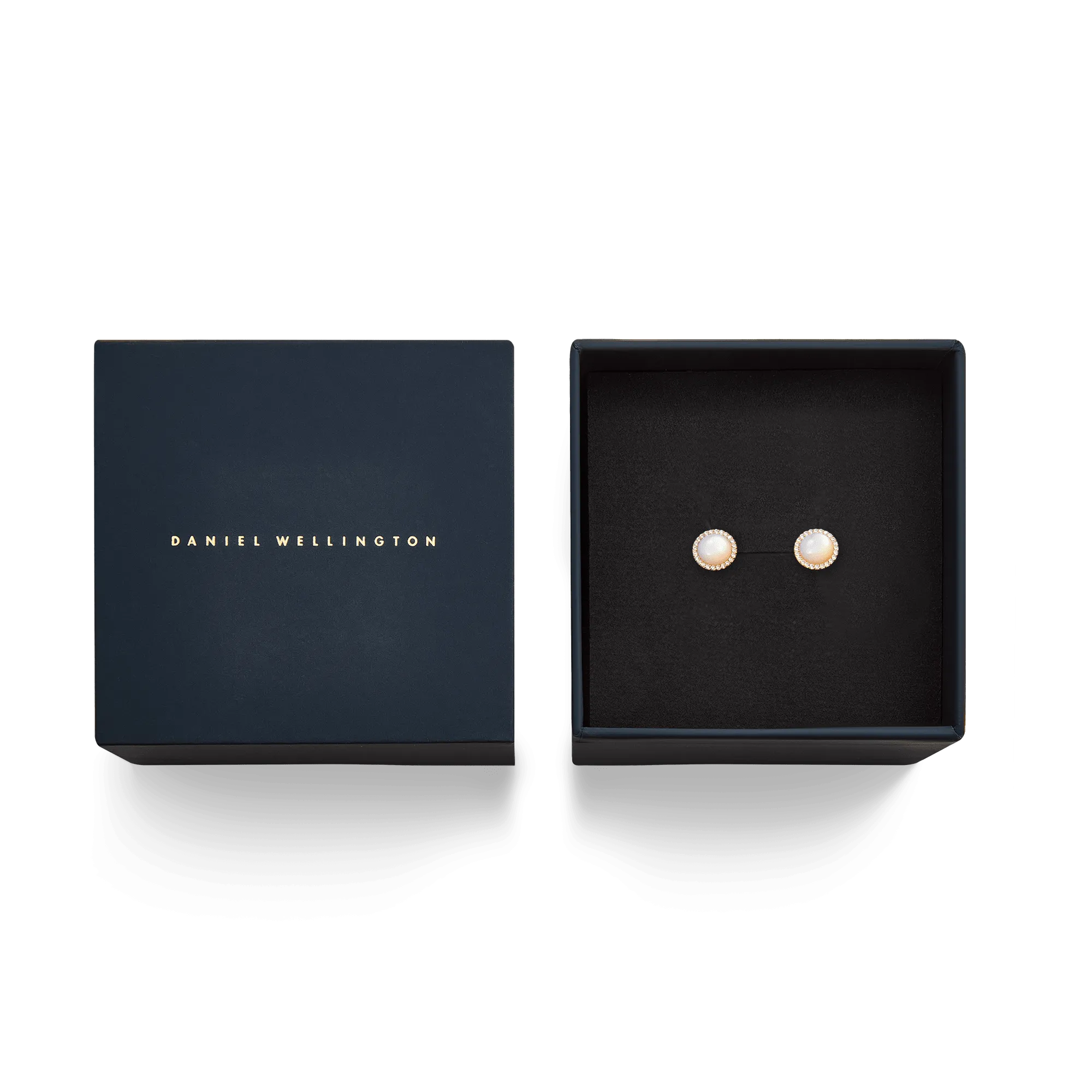 Audrey Earrings Mother of Pearl Rose Gold