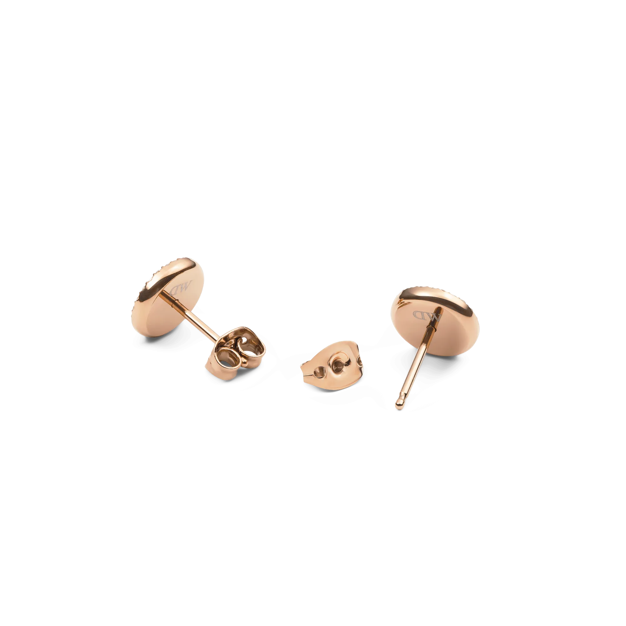 Audrey Earrings Mother of Pearl Rose Gold