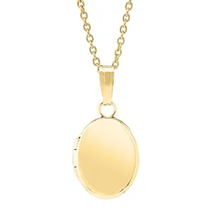 Baby 14K Gold-Filled Oval Locket Necklace