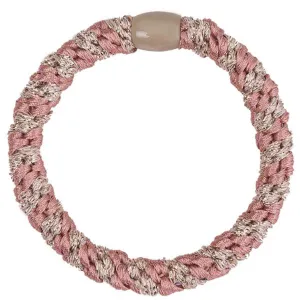 Bow's by Str Braided Hairties Multi Warm Peach Gold