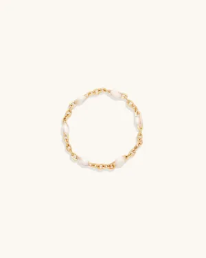 Coconut Candy Chain Ring