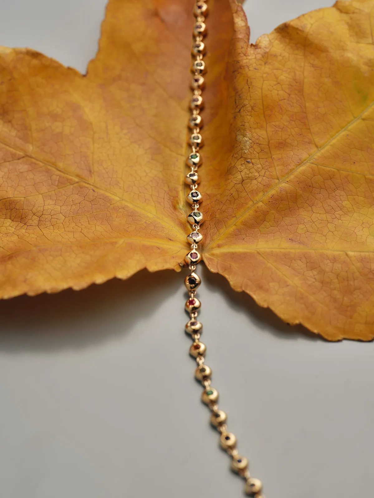 Collective Stone Bracelet | Yellow Gold