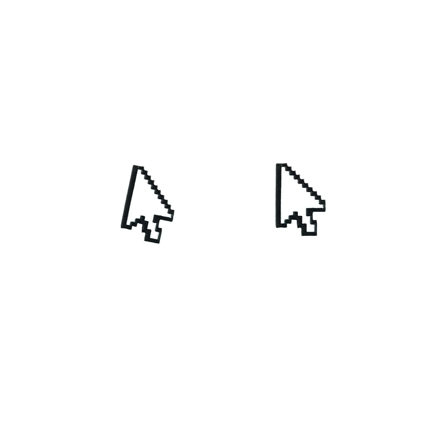 Cursor Arrow Earrings
