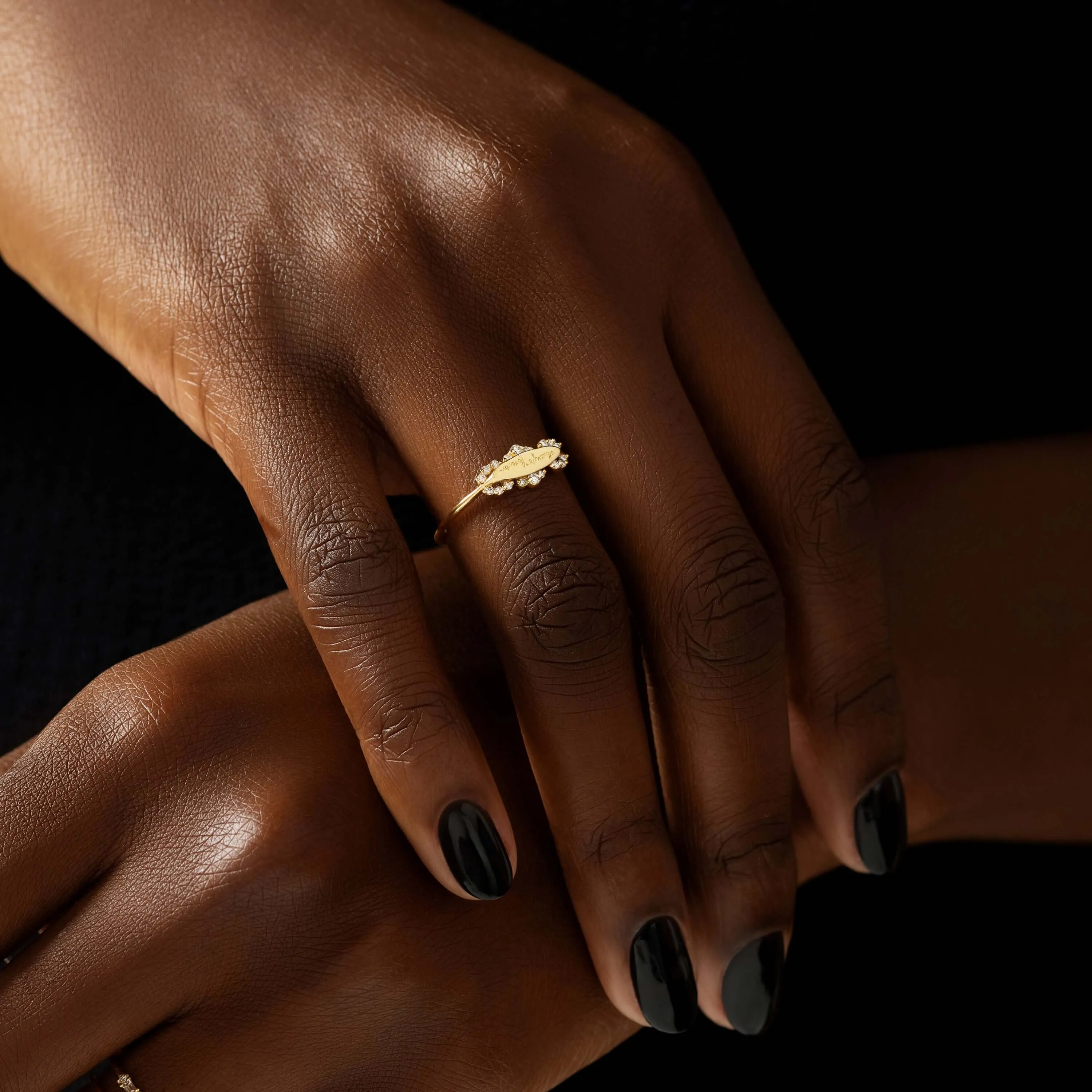Filigree Signet Ring