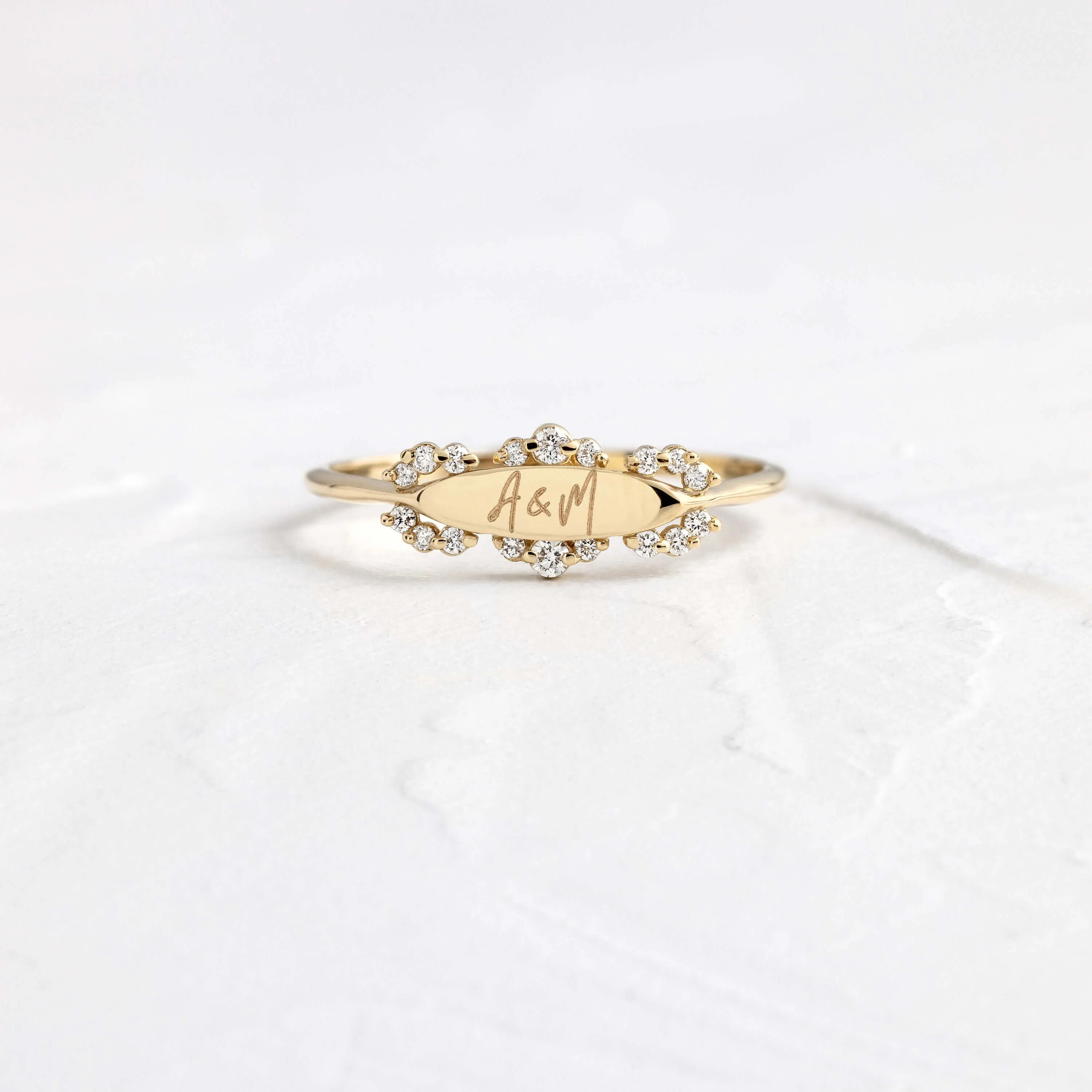 Filigree Signet Ring