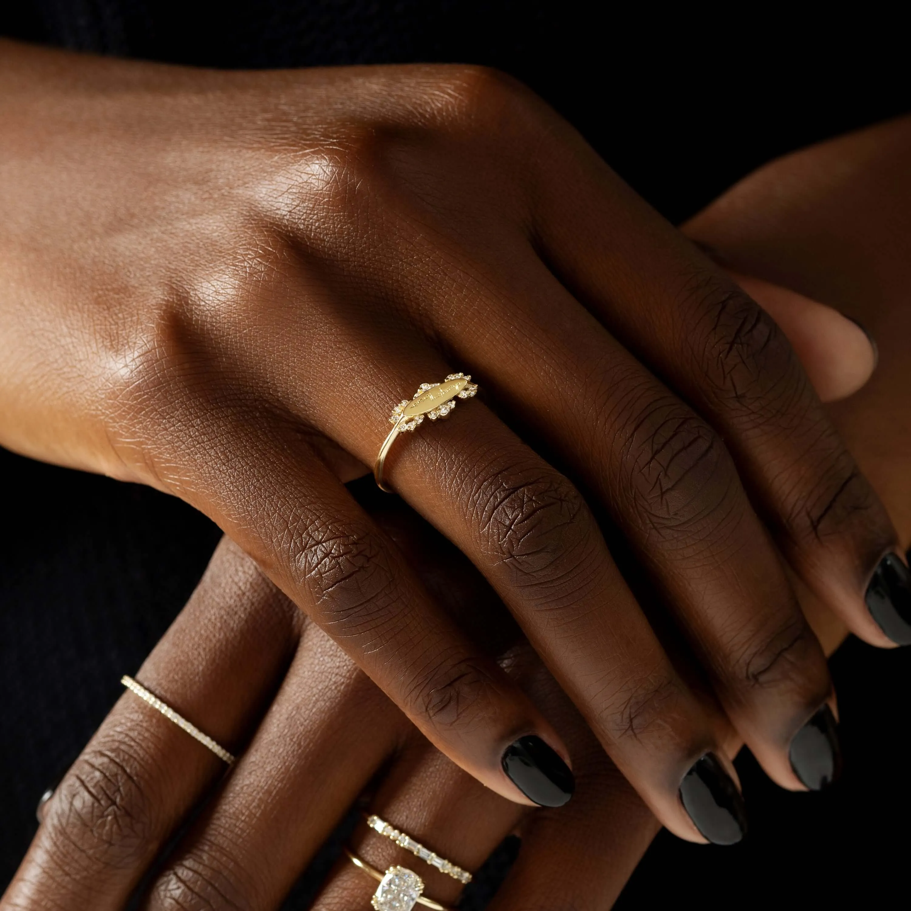 Filigree Signet Ring