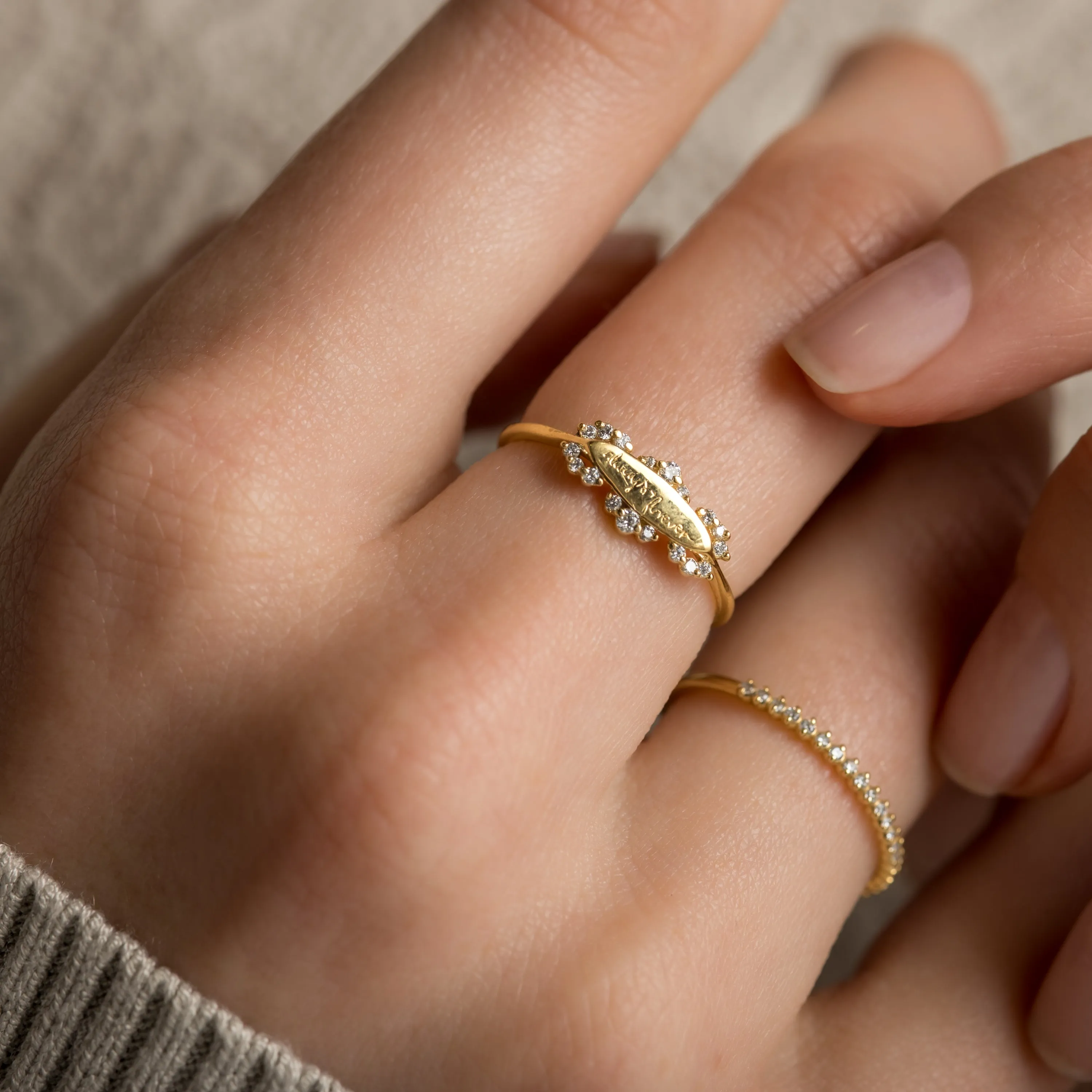 Filigree Signet Ring