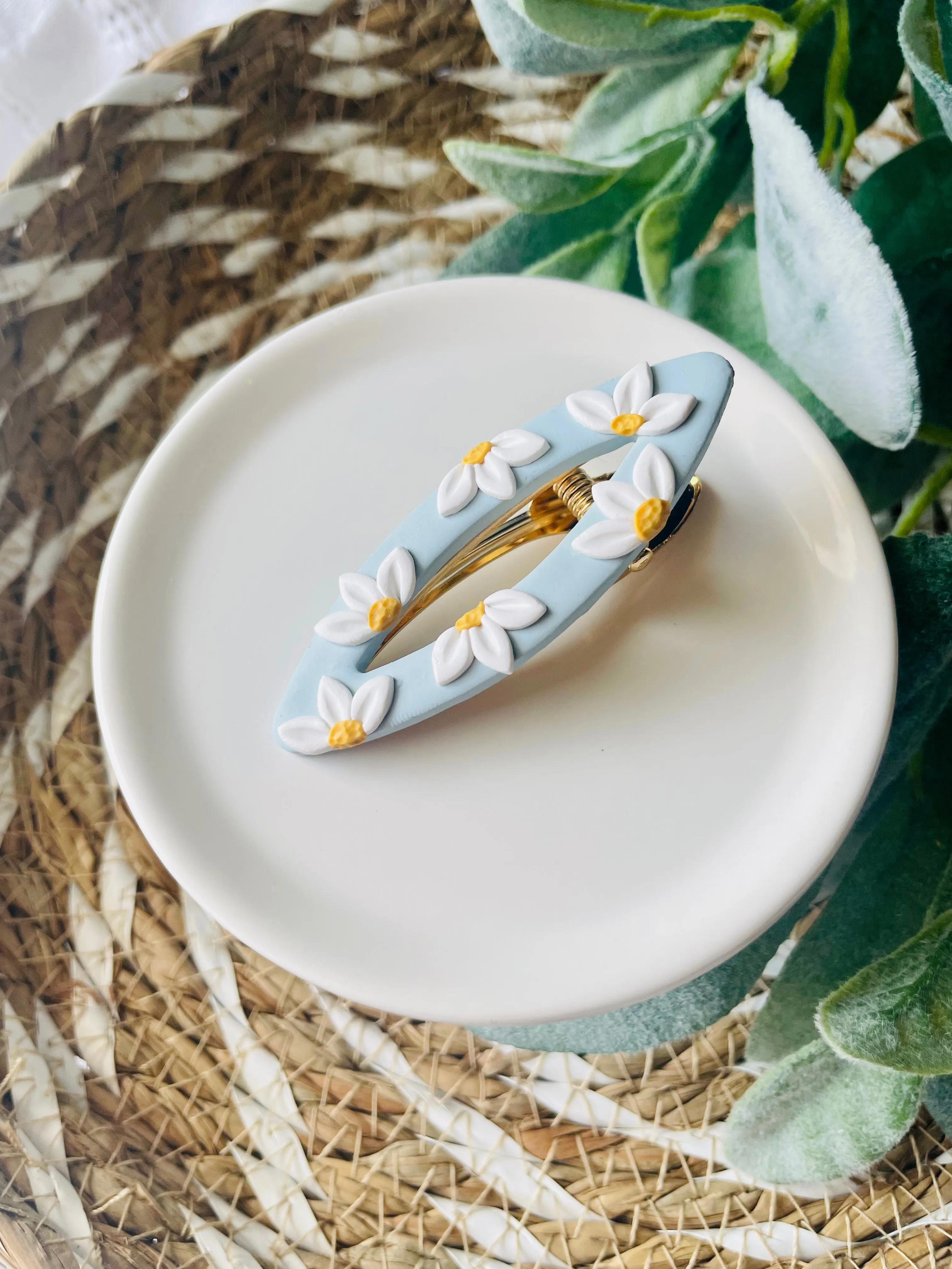 Flower Hair Clips