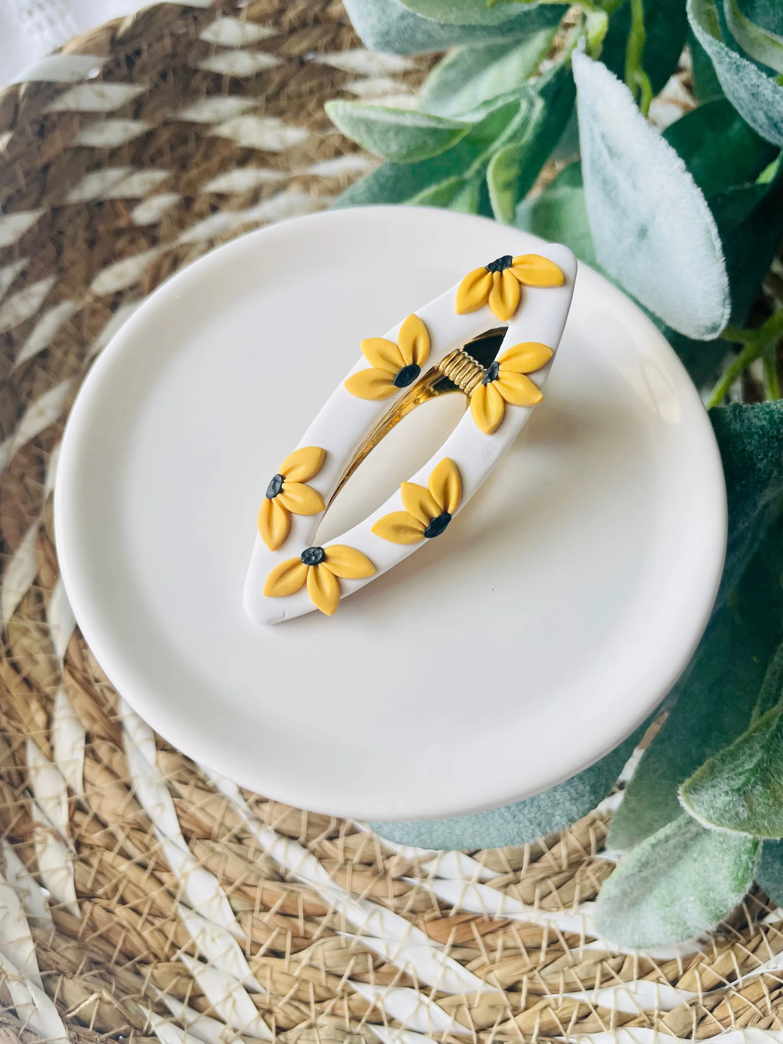Flower Hair Clips