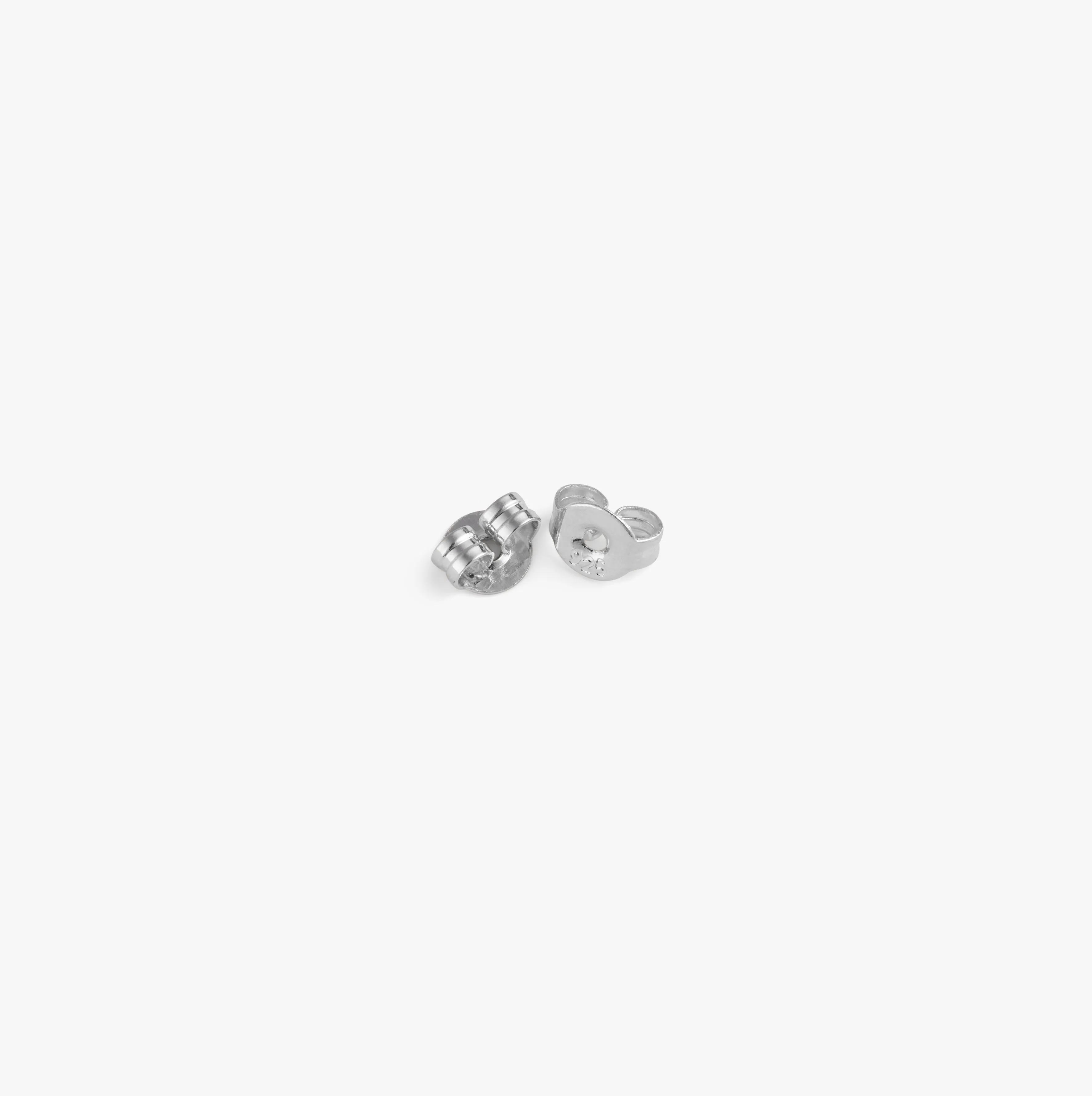 GEOMETRIC PAV?? EARRINGS Silver