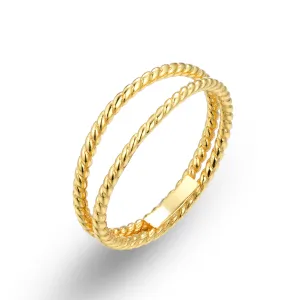 Gold ring 18k yellow gold