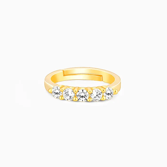 Golden Sunrise Ring