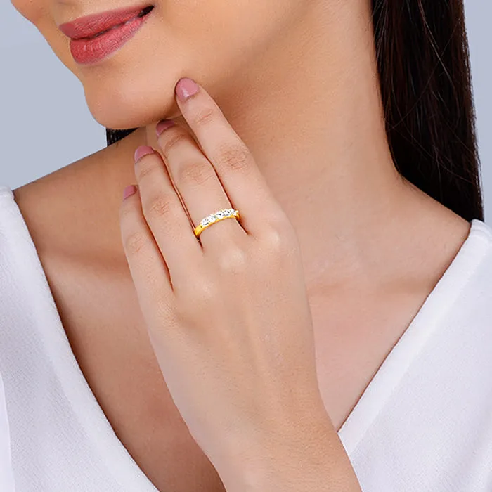 Golden Sunrise Ring