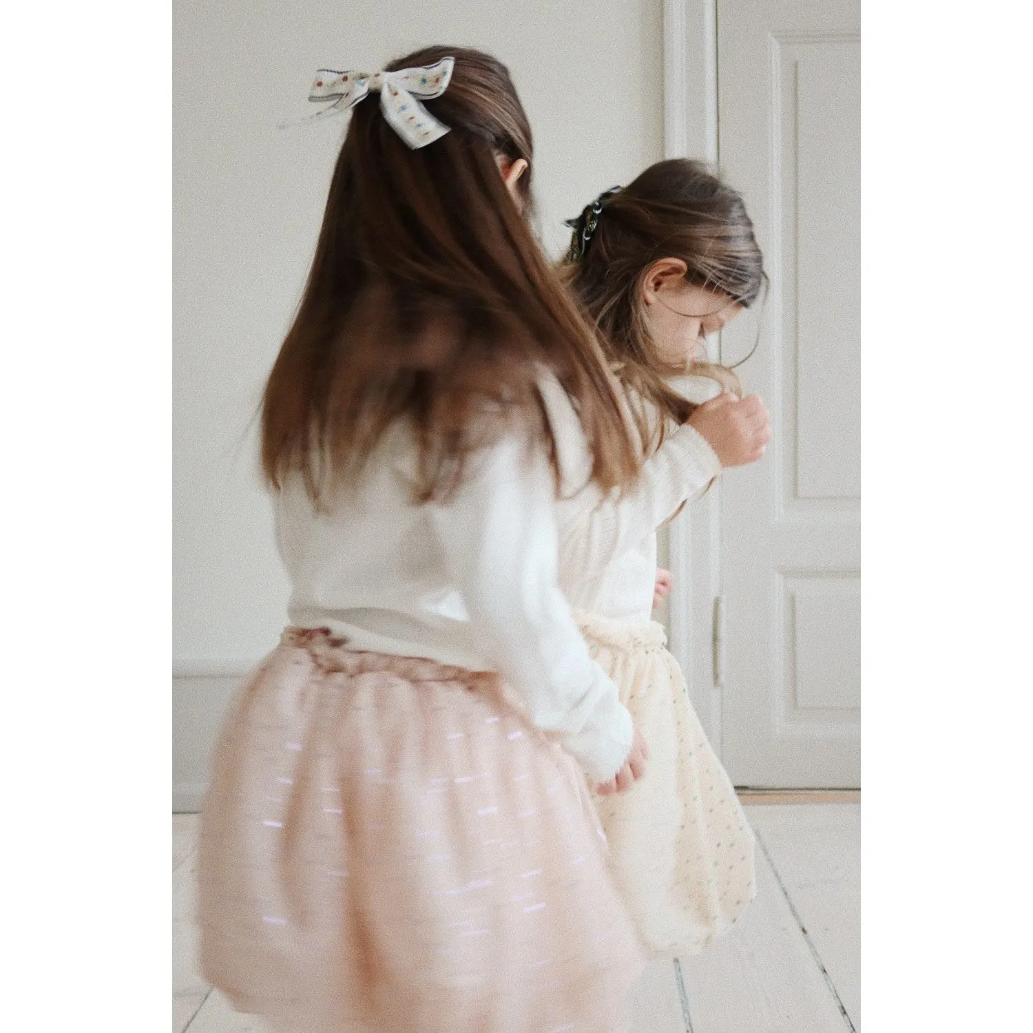 Konges Sl?jd Beige Ribbon Bowie Hair Clip