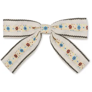 Konges Sl?jd Beige Ribbon Bowie Hair Clip