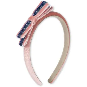 Konges Sl?jd Mellow Rose Velvet Bow Hairbrace