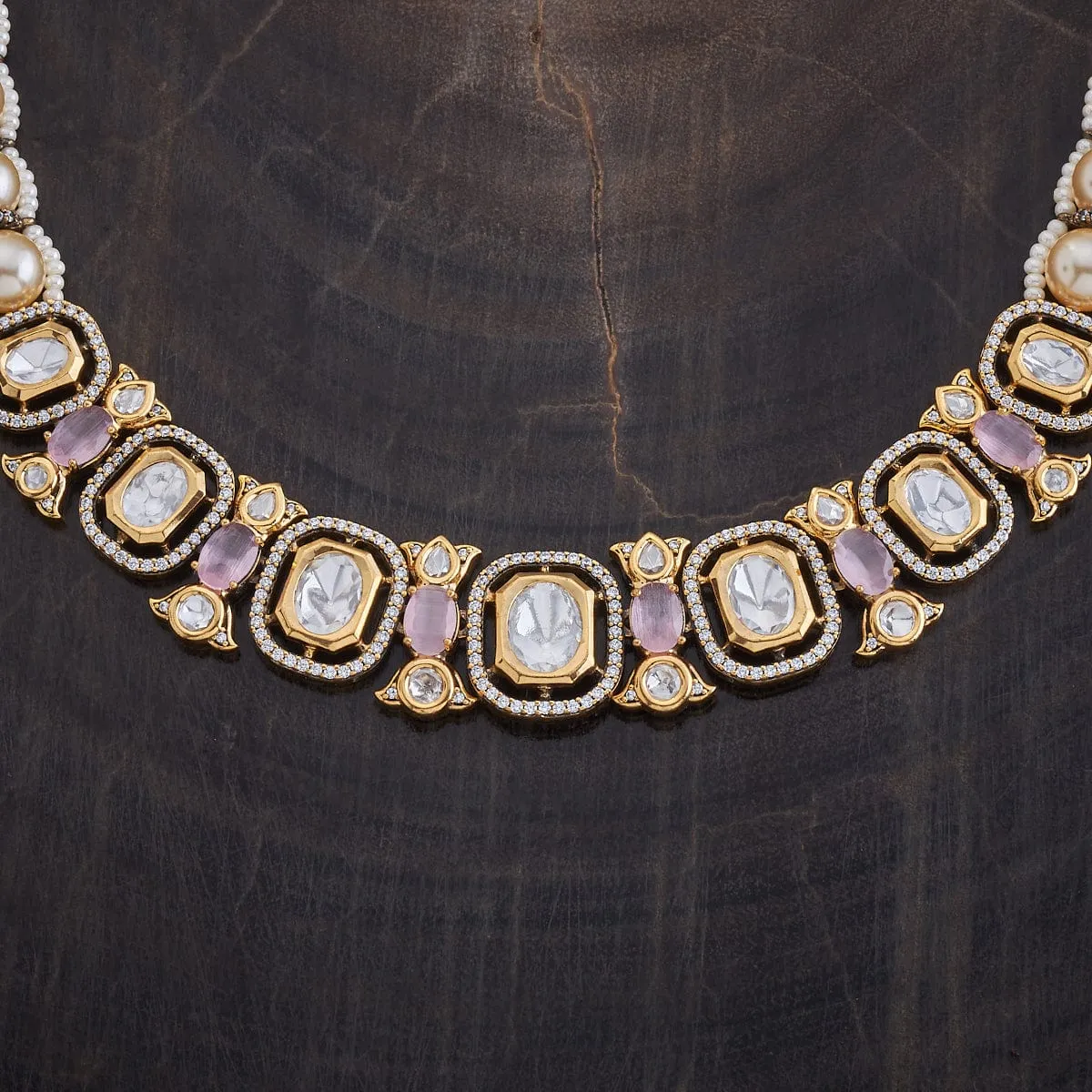 Kundan Necklace 174038