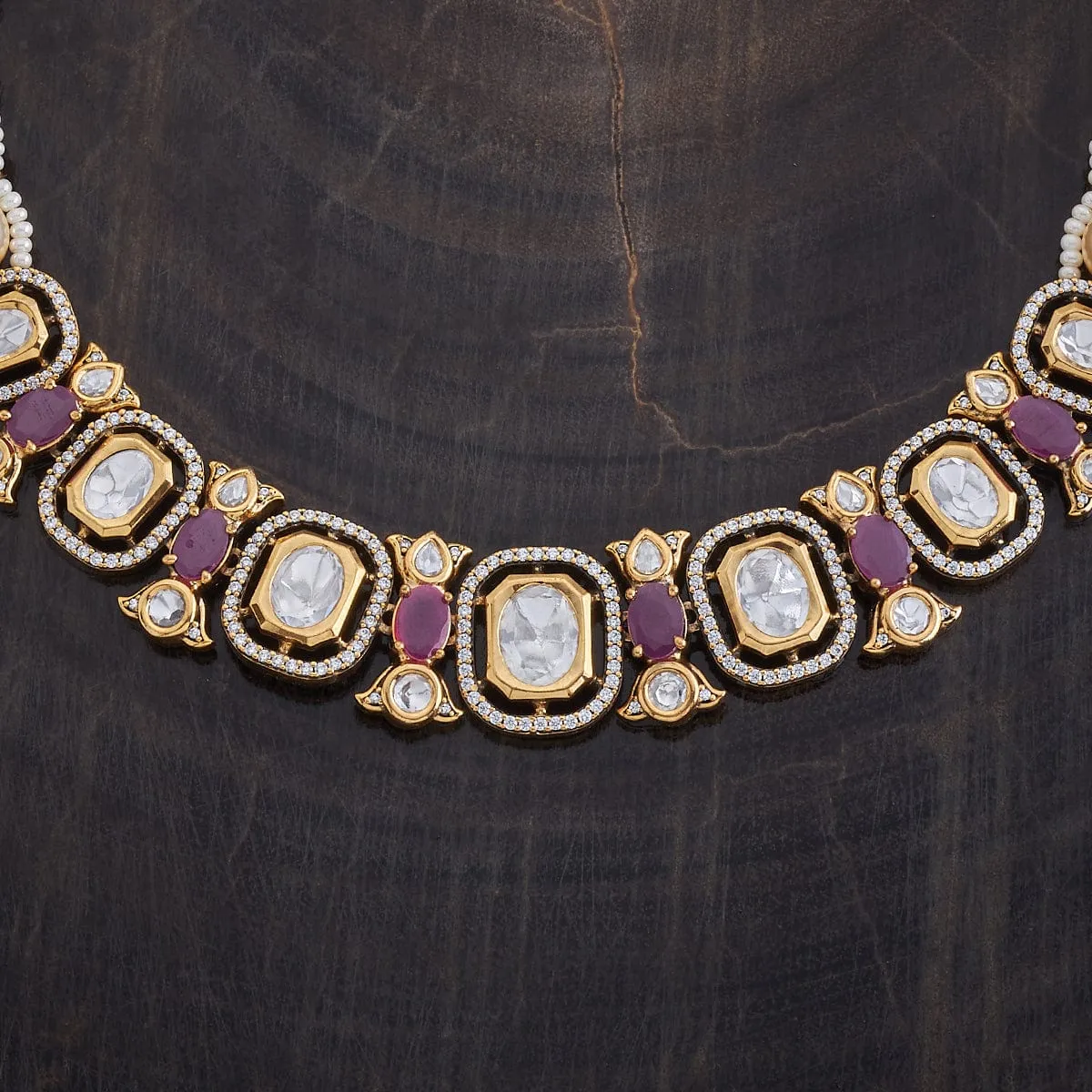 Kundan Necklace 174038