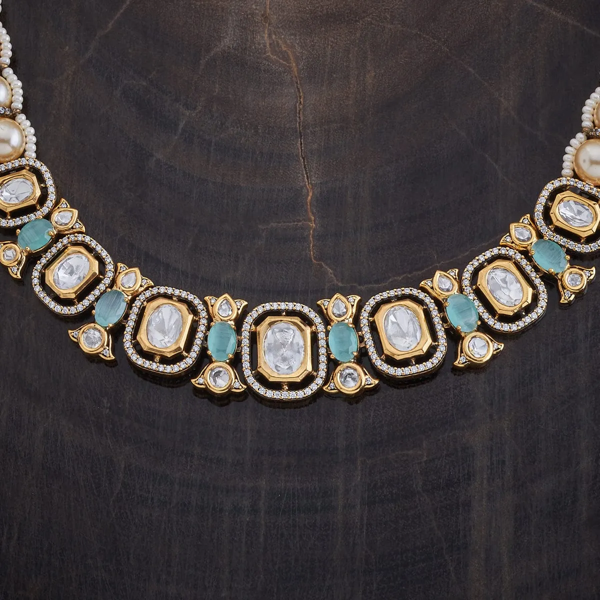Kundan Necklace 174038