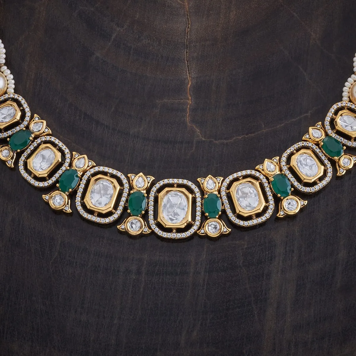 Kundan Necklace 174038