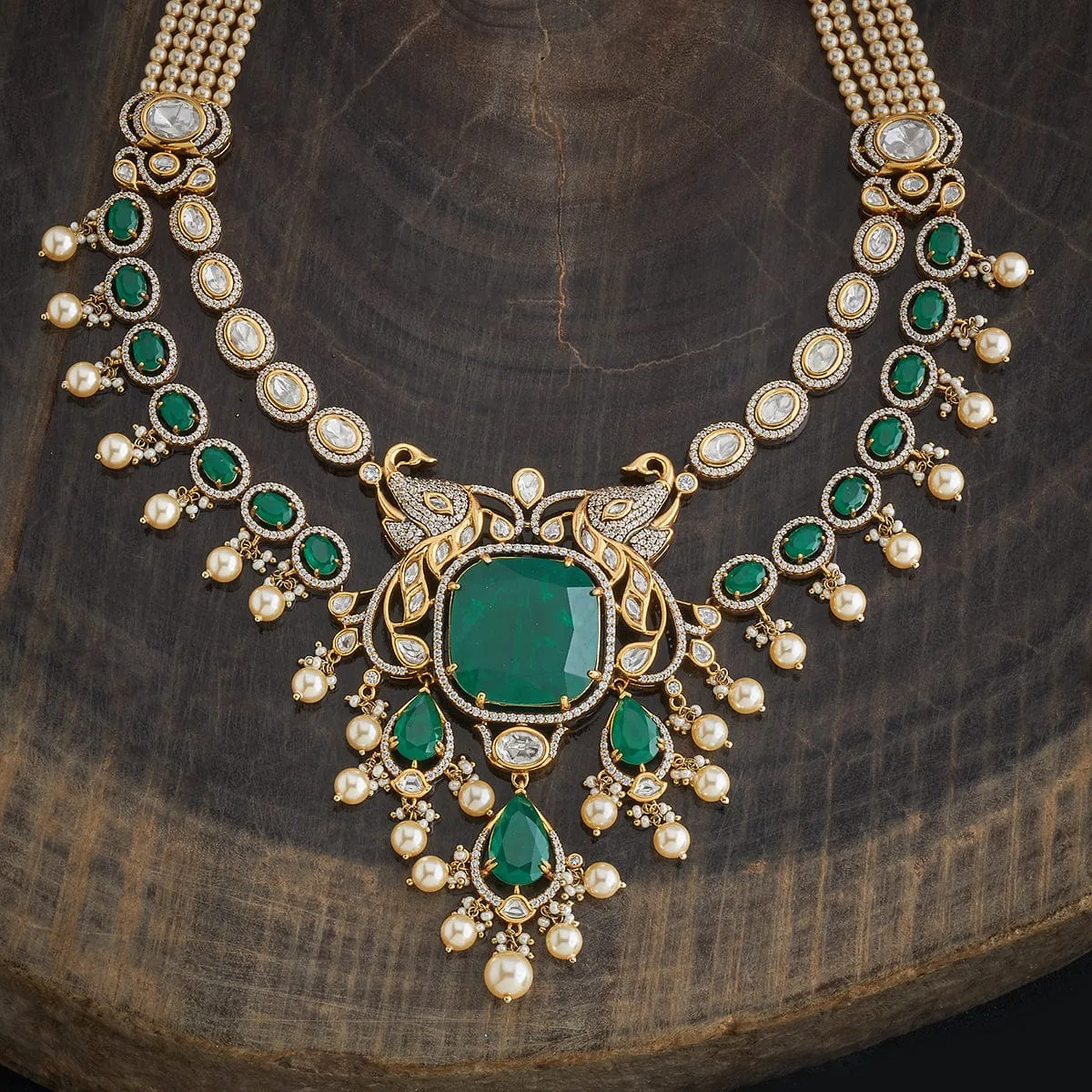 Kundan Necklace 178328