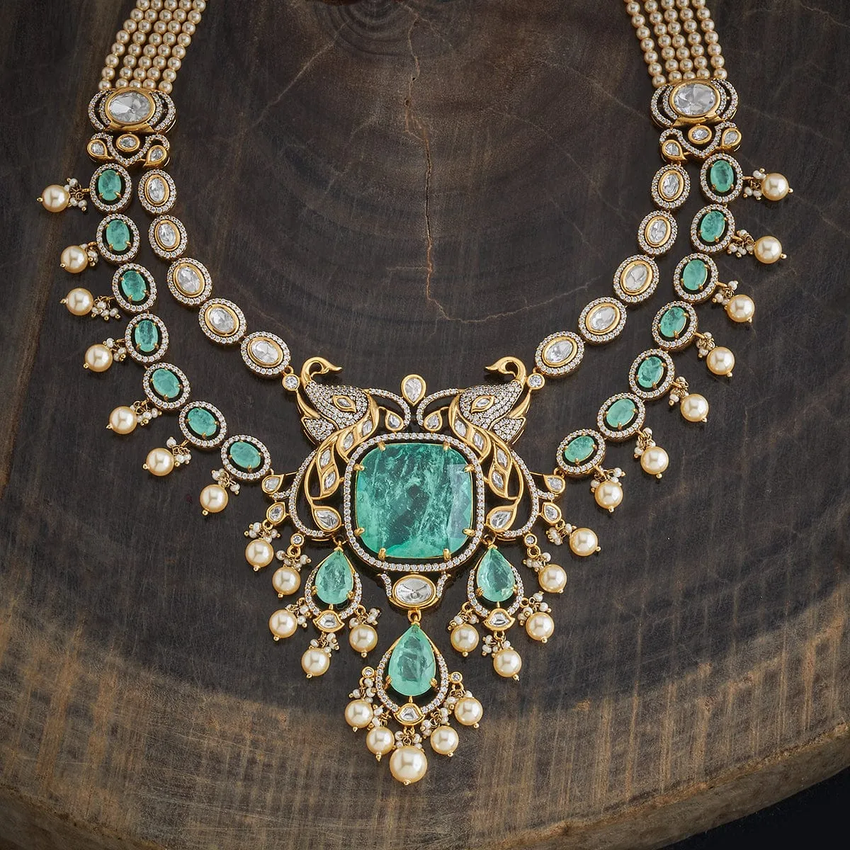 Kundan Necklace 178328
