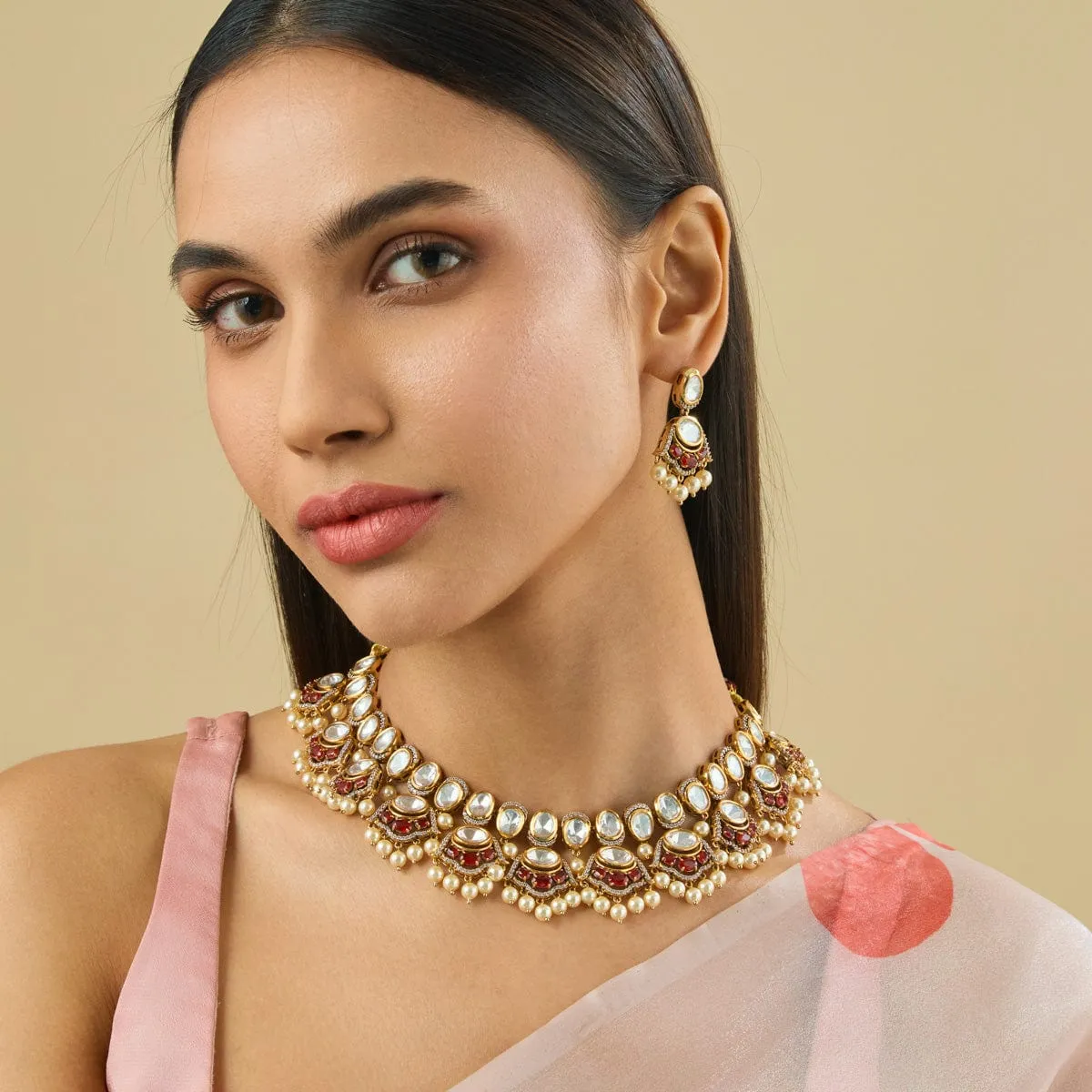 Kundan Necklace 181131