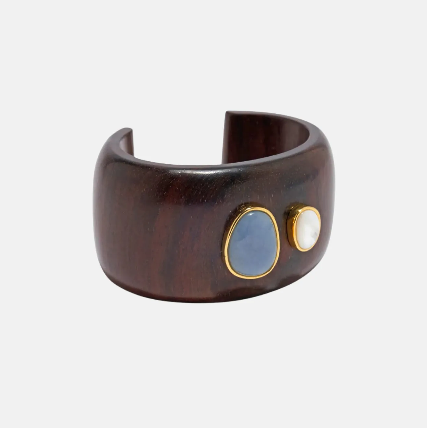Lanna Cuff in Acacia Wood