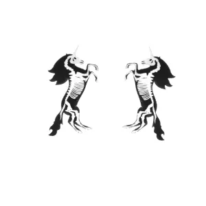 Last Chance! Uni Skeleton Earrings