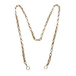 Marla Aaron 14K Yellow Gold Biker Chain Necklace