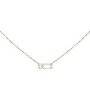 Messika Move Uno Pave Necklace