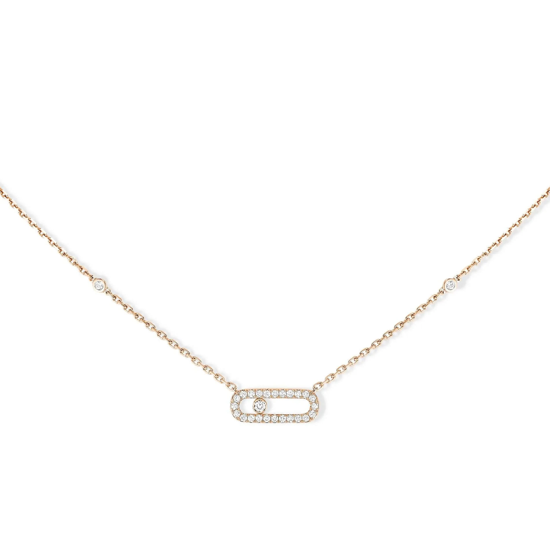 Messika Move Uno Pave Necklace