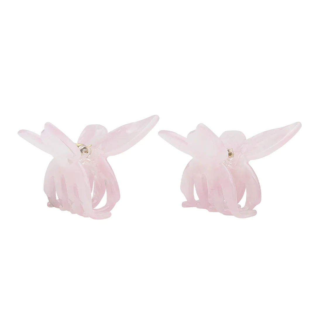 MINI BUTTERFLY CLIPS SOFT LILAC