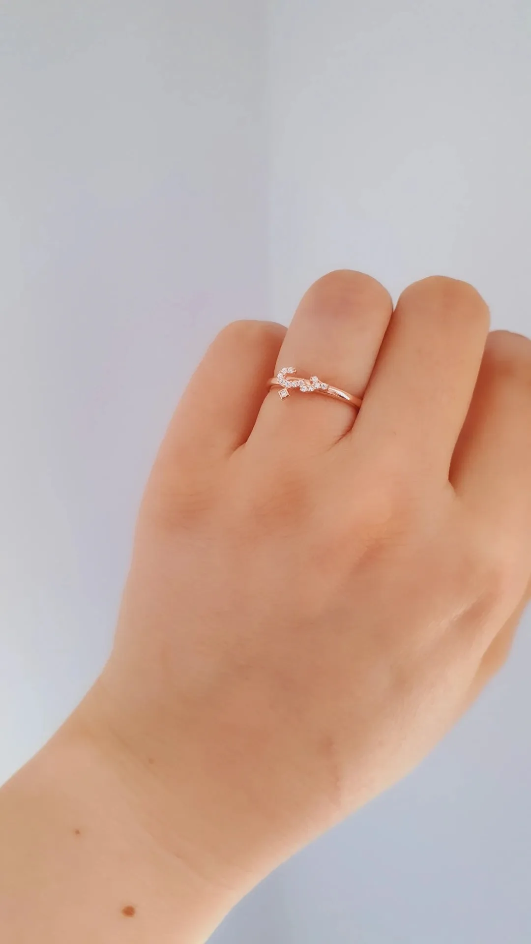 Minimal Arabic Hob Ring